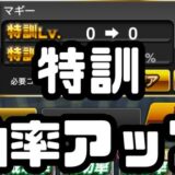 特訓効率アップ