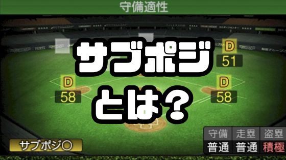 サブポジとは？