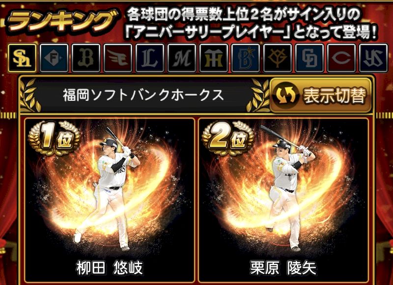 アニバーサリー総選挙進め方