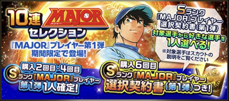 MAJORコラボ概要